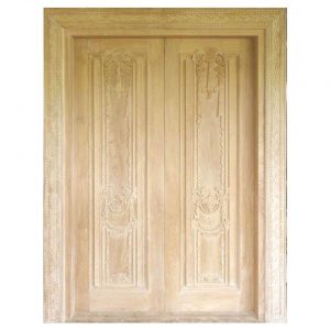 Pintu Utama - Model Selendang terbuat dari kayu jati Asli berkualitas tirnggi