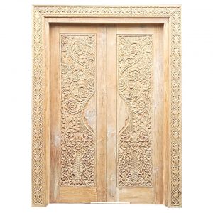 Pintu Utama - Model Elung terbuat dari kayu jati Asli berkualitas Tinggi