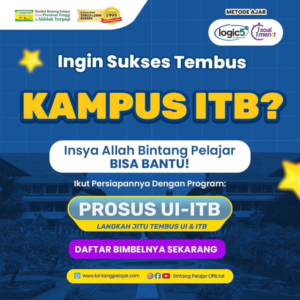 bimbel tembus kampus itb bintang pelajar