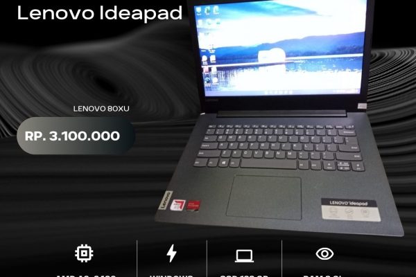 Dijual Laptop Lenovo Ideapad Seri 80XU