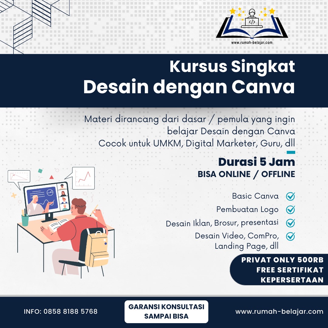 Kursus Belajar Desain dengan Canva Mulai dari Dasar