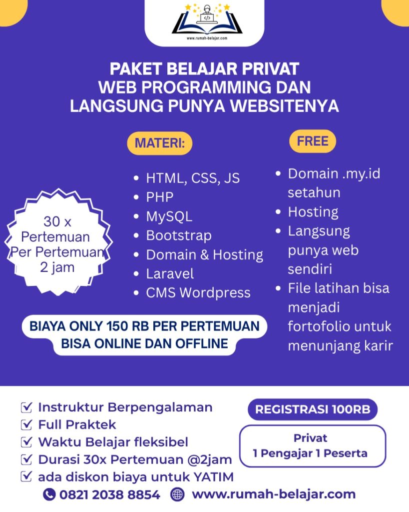 kursus web programming