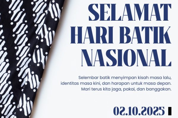 Selamat Hari Batik Nasional Tanggal 2 Oktober 2025