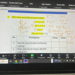 Pembahasan Materi TKA Matematika dengan Peserta dari Siswa Siswi MAN Jonggol atau MAN 3 Bogor via Online oleh Rumah Belajar Komputer dan Matematika YMII Cileungsi les matematika soal tka di cileungsi, jonggol, cibubur