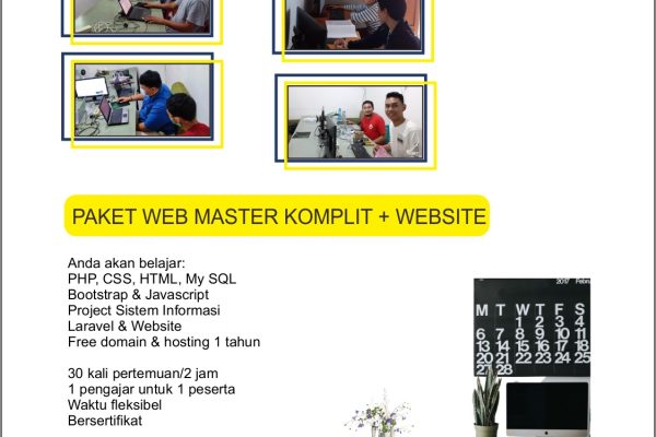 paket web master komplit