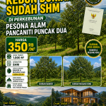 Jual Kebun Durian Sudah SHM di Perkebunan Pesona Alam Pancaniti Puncak Dua