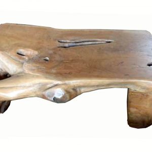 Meja Akar Jati - Terbuat dari Bahan Kayu Jati Asli Kuno