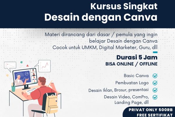 Kursus Online Belajar Desain dengan Canva Mulai dari Dasar Kursus Belajar Desain dengan Canva Mulai dari Dasar