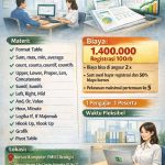 paket kursus ms excel