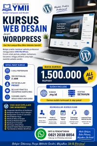 kursus web desain di cileungsi, cibubur