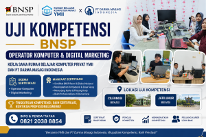 Uji Kompetensi BNSP Operator Komputer dan Digital Marketing di Bekasi
