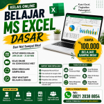 Kursus Microsoft Excel Dasar Online Murah: Belajar dari Nol Sampai Bisa Hanya Rp100.000