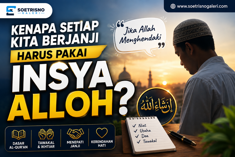 Kenapa Setiap Berjanji Harus Mengucapkan InsyaAllah?
