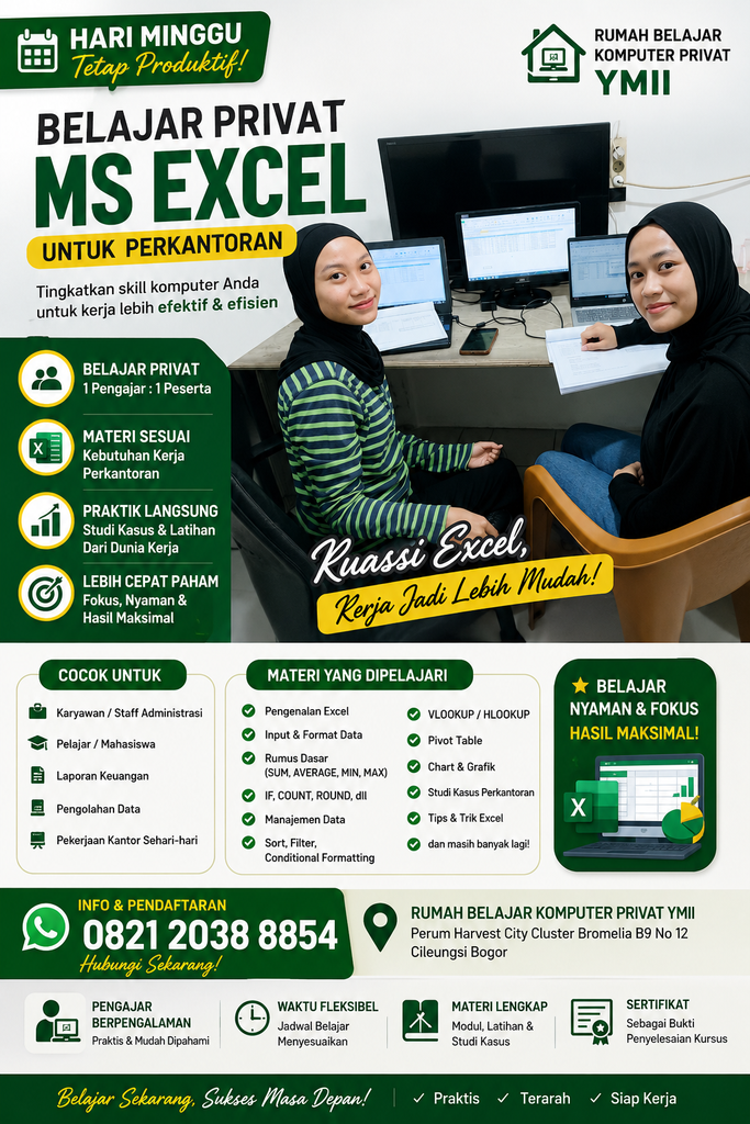 belajar ms excel