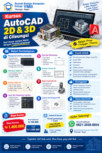 kursus privat autocad di cileungsi