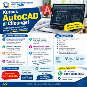 kursus autocad di cileungsi