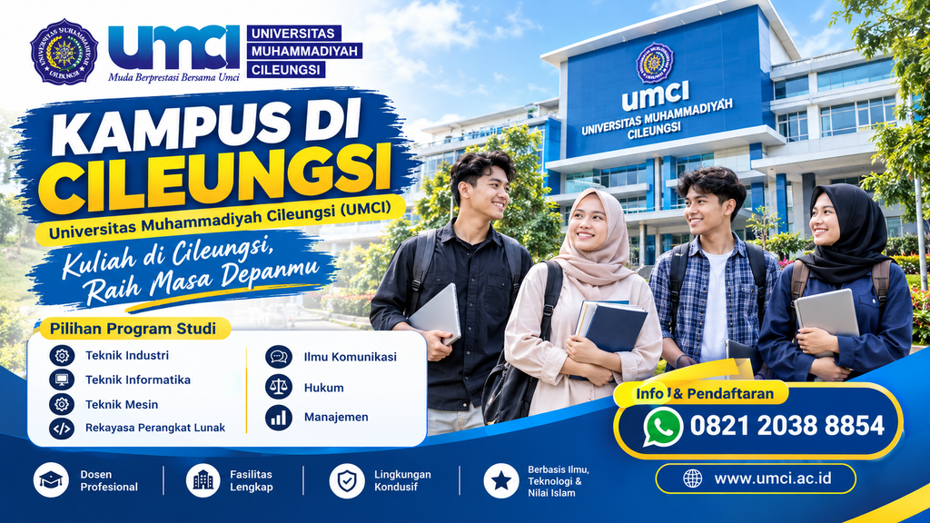 Kampus di Cileungsi: Universitas Muhammadiyah Cileungsi (UMCI)