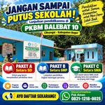 pkbm balebat 10 paket a b c di cileungsi