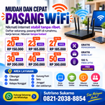 Pasang WiFi Cileungsi dan Sekitarnya Mulai Rp150.000 per Bulan