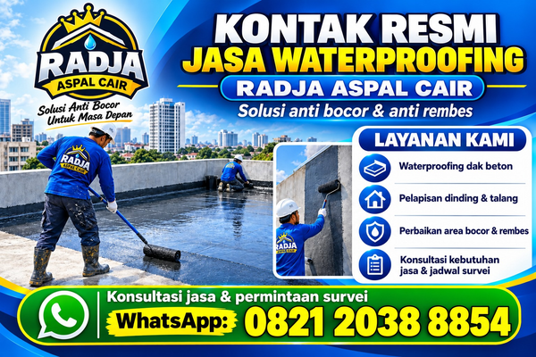Jasa Aspal Cair Waterproofing: Solusi Anti Bocor dan Anti Rembes