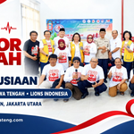 Donor Darah Untuk Kemanusiaan Kembali di Adakan Oleh KDDI, Forbis Jawa Tengah Dan Perkumpulan Lions Indonesia Distrik 307 A1 Di Rumah Susun Rorotan Jakarta Utara